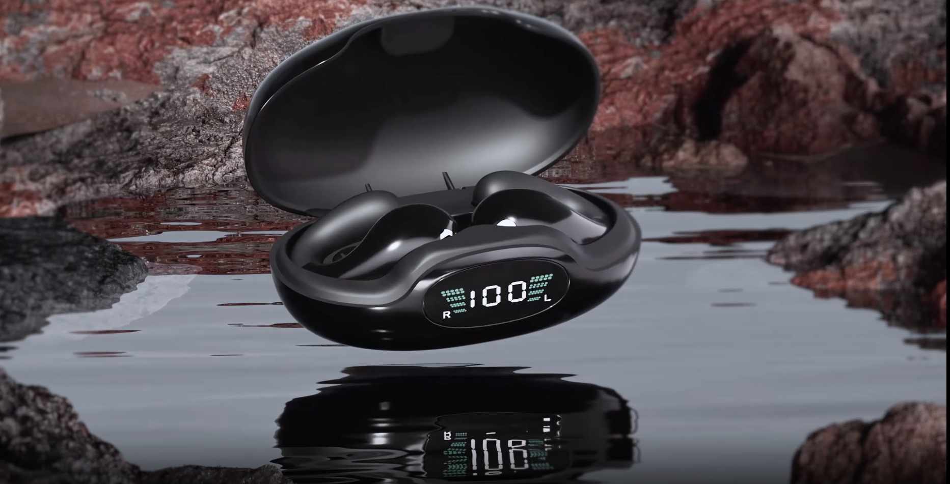 2025 Sports Cuffie Bluetooth 5.3 - Wireless Auricolari Clip