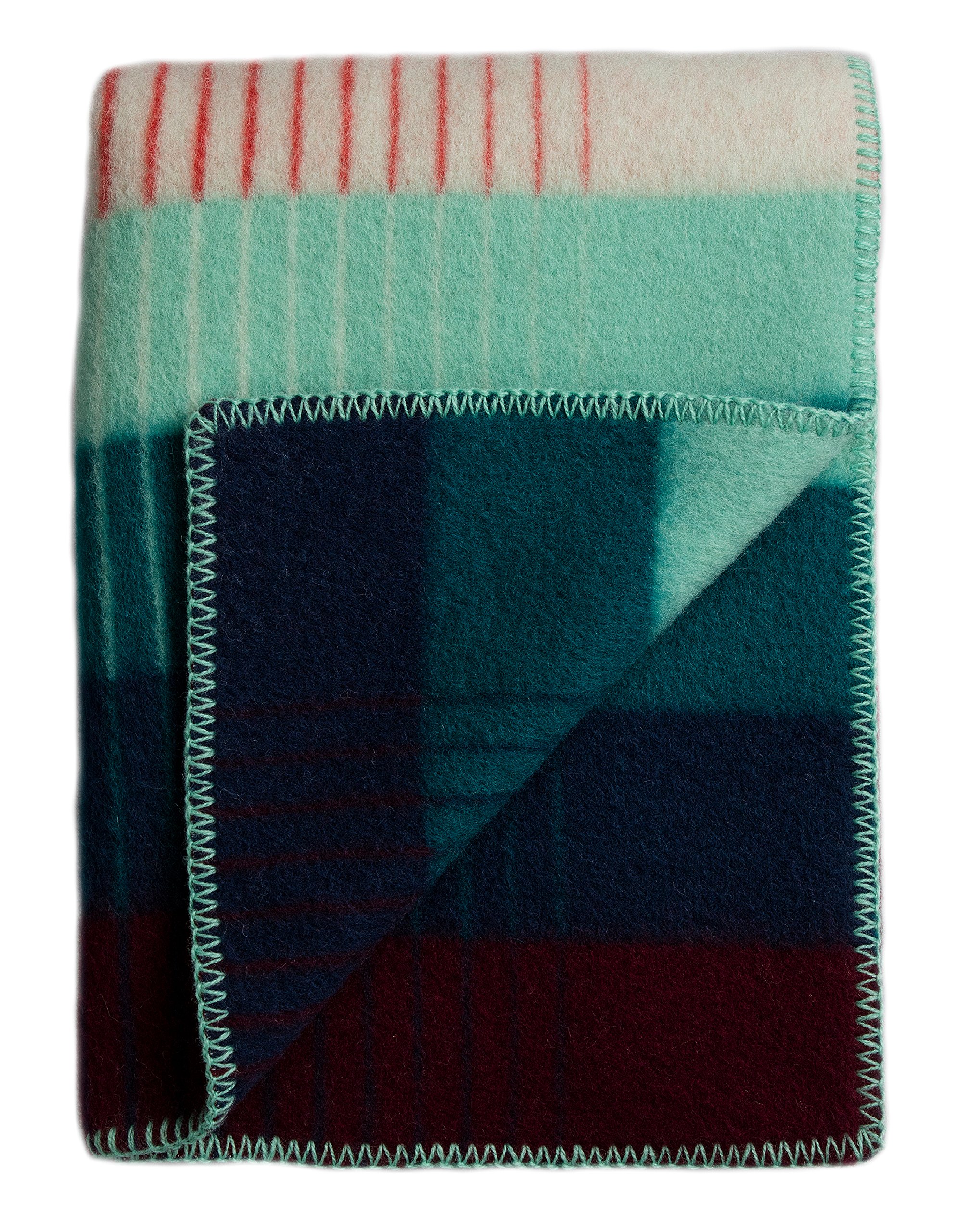 Amazon.com: Roros Tweed Designer 100% Norwegian Wool Throw in Many