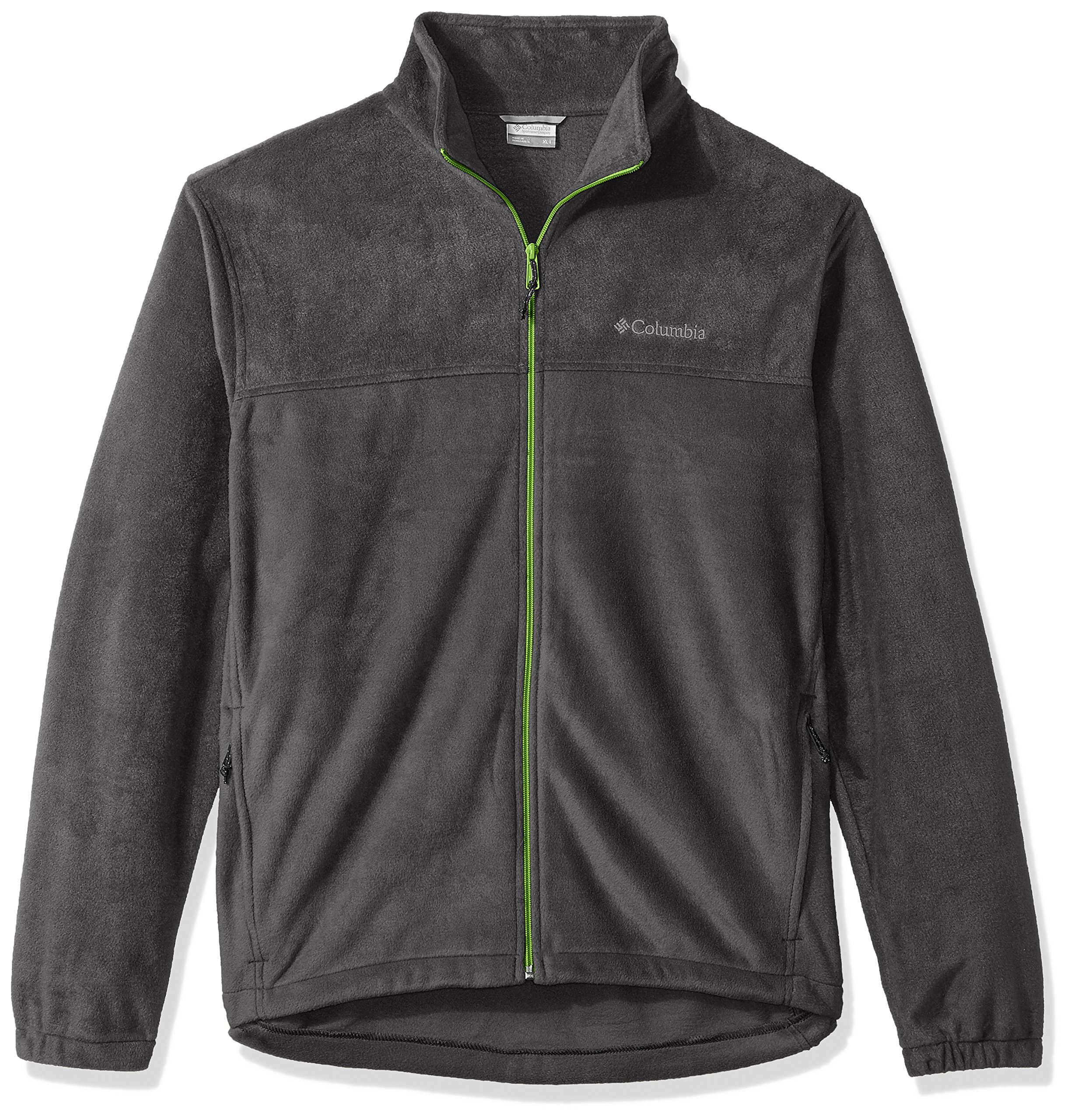 Columbia Steens Mountain Full Zip 2.0 Soft Fleece Jacket Veste Polaire, Gris Souris, 5X Homme