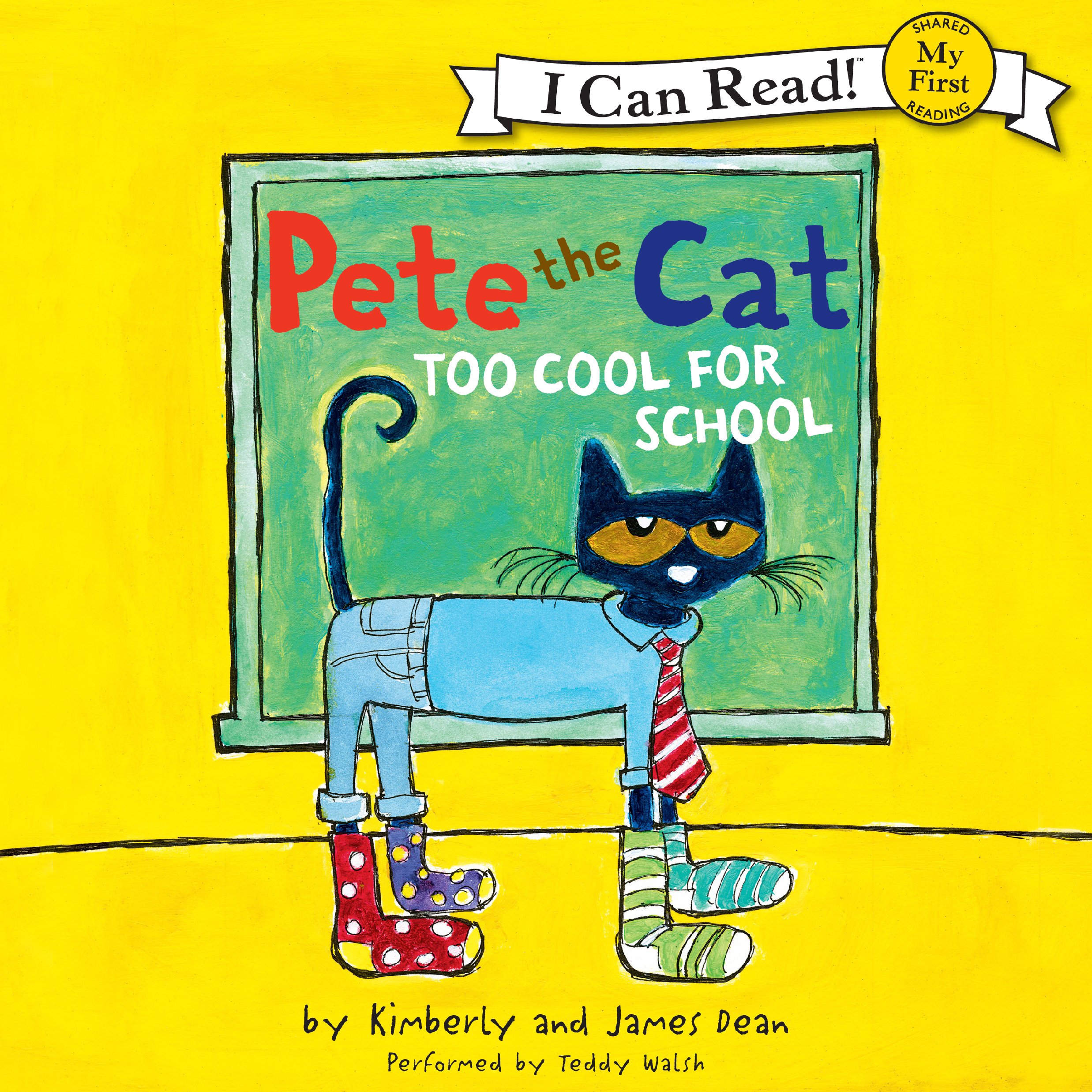 Cover art for Pete the Cat: Too Cool for School