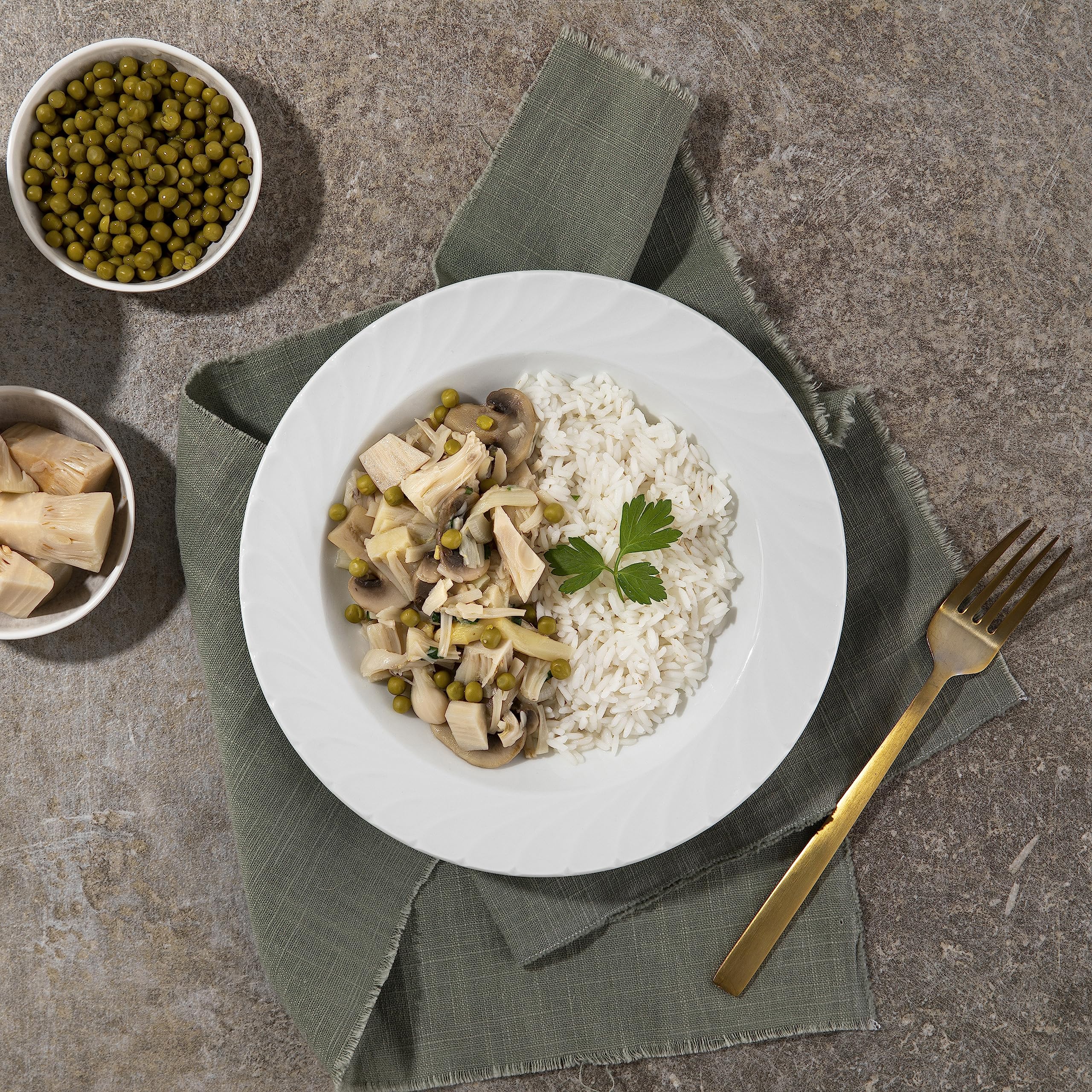 MARCO POLO GRÜNE JACKFRUCHT 6x 1,53 KG Dose Konserve | junge Jackfruit-Stücke | in Salzlake | Obst-Gemüse-Konserven | Fleischersatz Gemüsefleisch | Seitan Tofu Tempeh Alternative