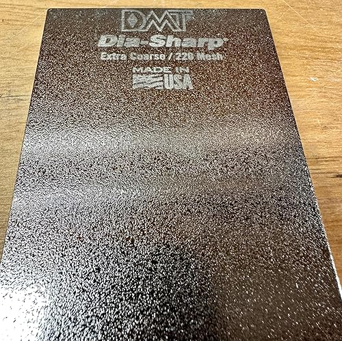 Miniatura 10 de DMT D8X Diamond Dia-Sharp Piedra de Banco, Afilador de Cuchillos - Extra Grueso (220) Afilado Plano, Fabricado en los Estados Unidos 8" x 3" x 0.38"