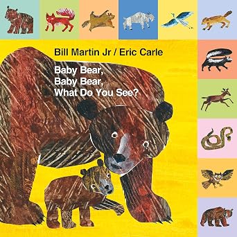 Mini Tab Baby Bear, Baby Bear, What Do You See? Classic Novelty Mini Lift-the-Tab Brown Bear and Friends