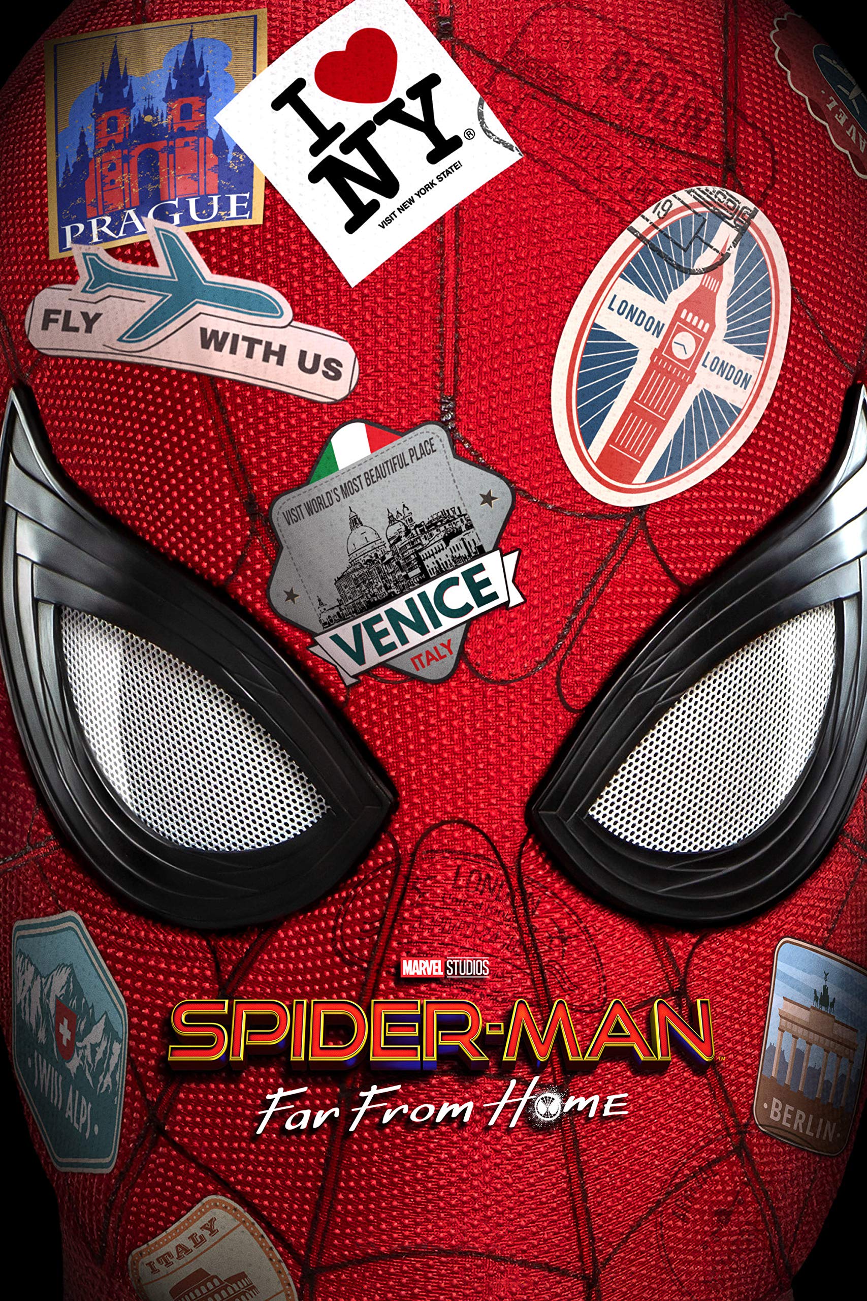 Crafty Little Penguin Spiderman Far From Home Movie Poster Print Wall Art A4 A3 A2 Maxi Movie Comics - 1665 (A3-297 x 420 mm)