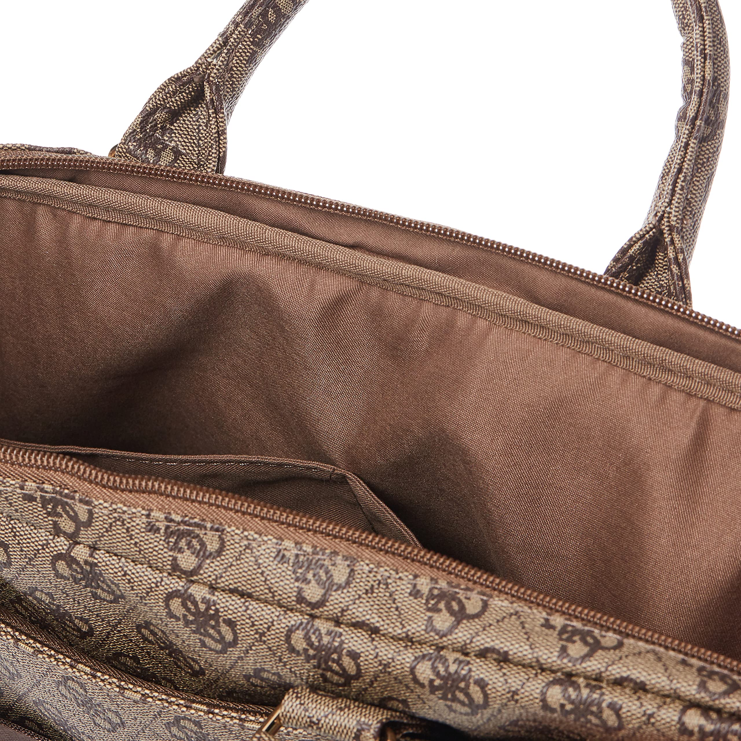 Guess Laptoptasche 4G Metal Logo – 15-16 – Braun