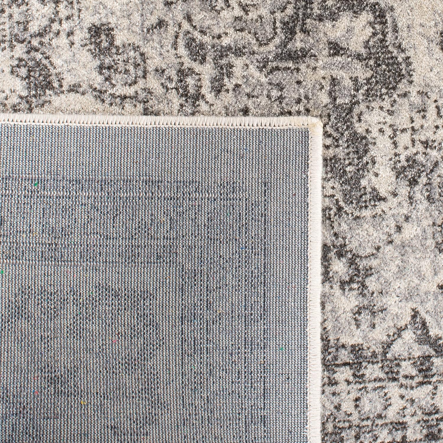 SAFAVIEH Atlas Collection Runner Rug - 2'2" x 8', Ivory & Beige, Vintage Oriental Distressed Design, Non-Shedding & Easy Care, Ideal for High Traffic Areas in Living Room, Bedroom (ATL960A)