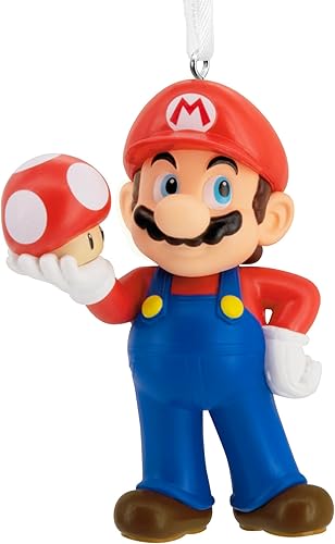 Hallmark Nintendo Super Mario - Adorno navideño de Super Mushroom