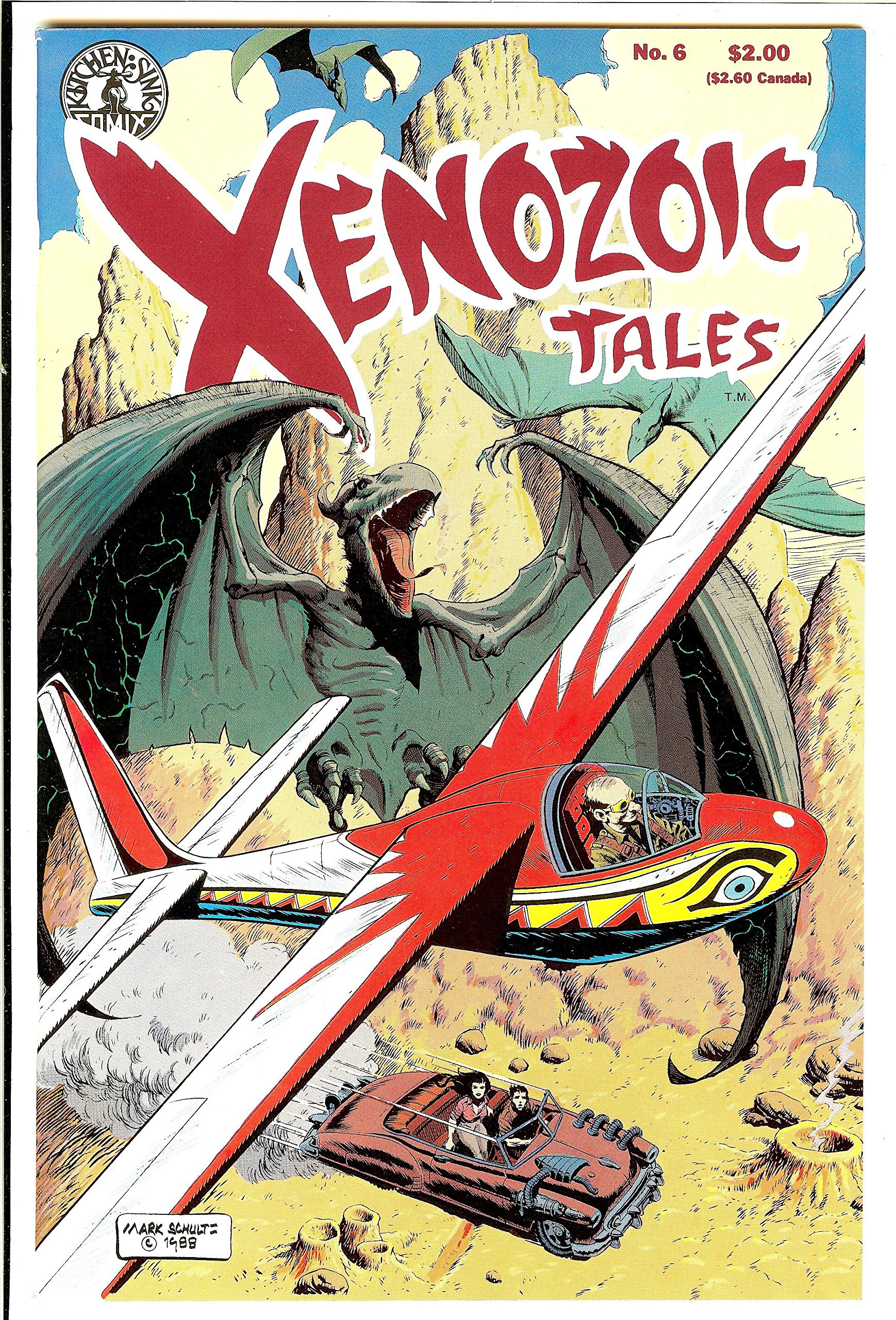 TALES OFTOMORRW NO6 Amazon.com: Xenozoic Tales No. 6