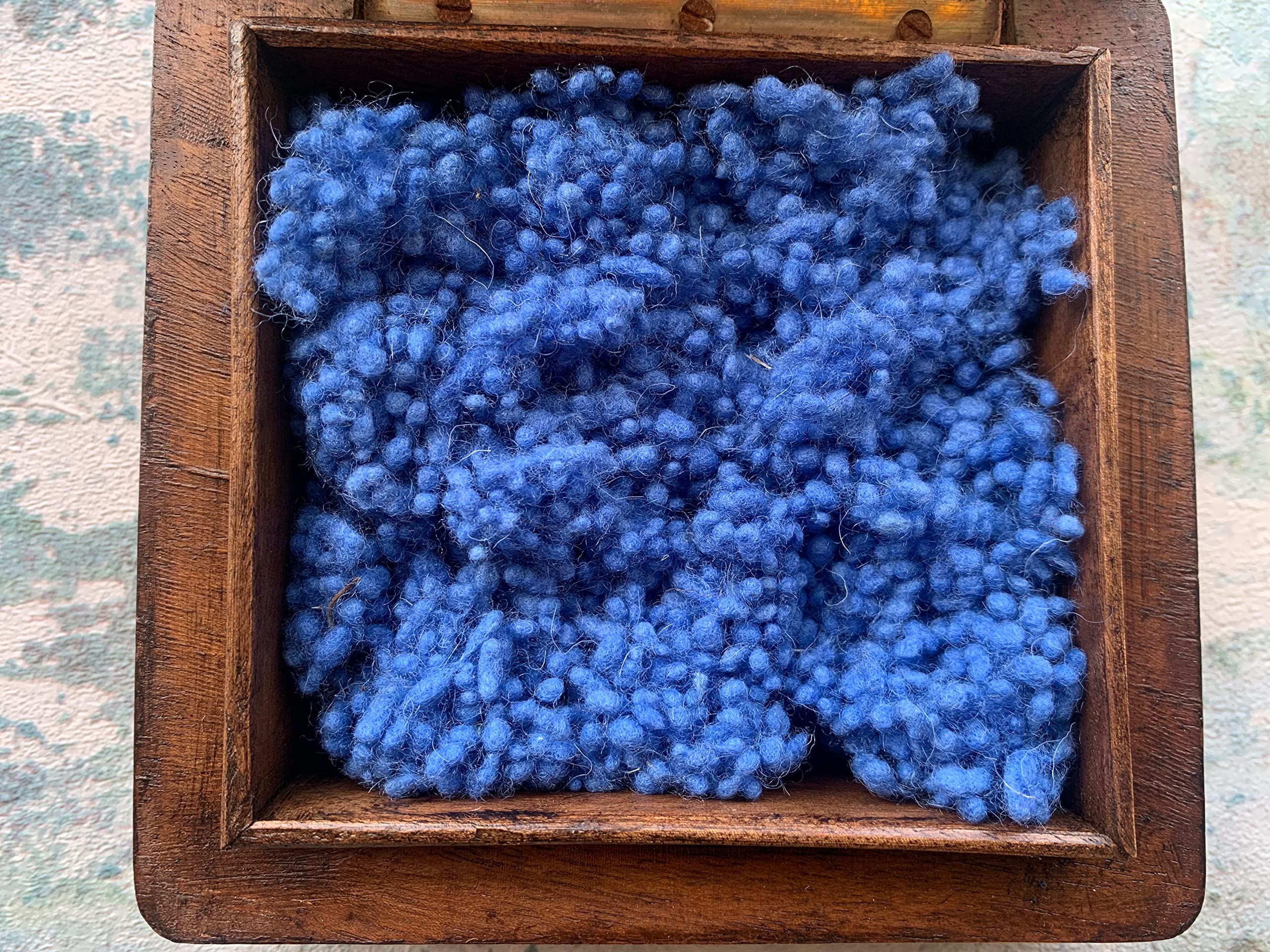 Heidifeathers Blue,Green,Orange,Purple,White Nepps Mix - Choose The Size (10G Blue)