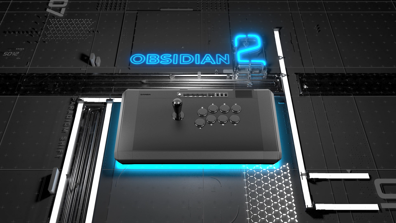 qanba Obsidian 2 - Arcade Joystick for PlayStation 5, PS4 