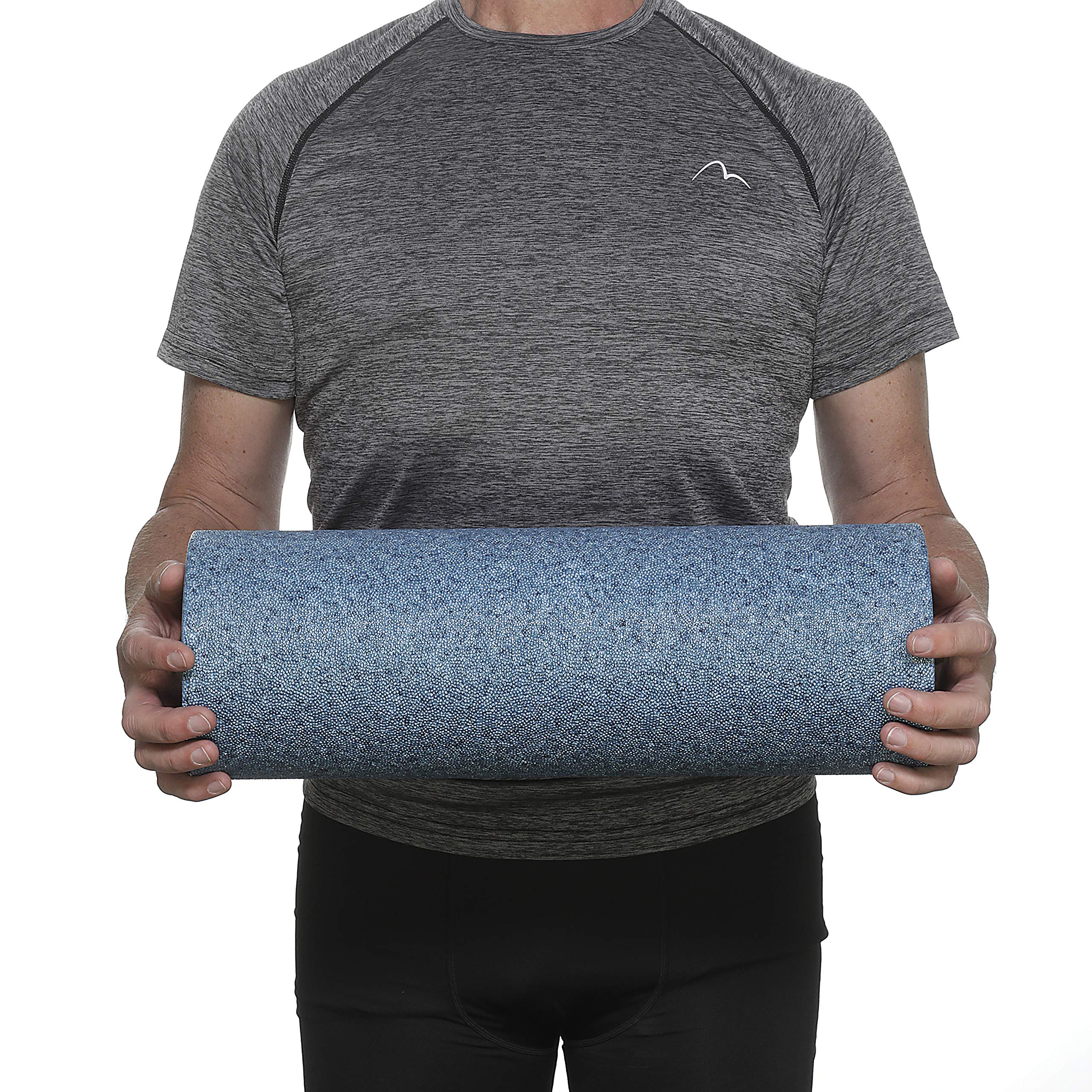 BODYMATE – wałek powięziowy Standard, średniotwardy/twardy, długość 45 cm, średnica 15 cm, e-book gratis – profesjonalne rozmiary wałków powięziowych