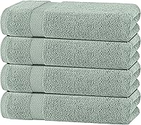 Vista 38 de Toallas de mano de algodón White Classic Wealuxe - Suaves y ligeras - 16x27 pulgadas - 12 unidades - Multi