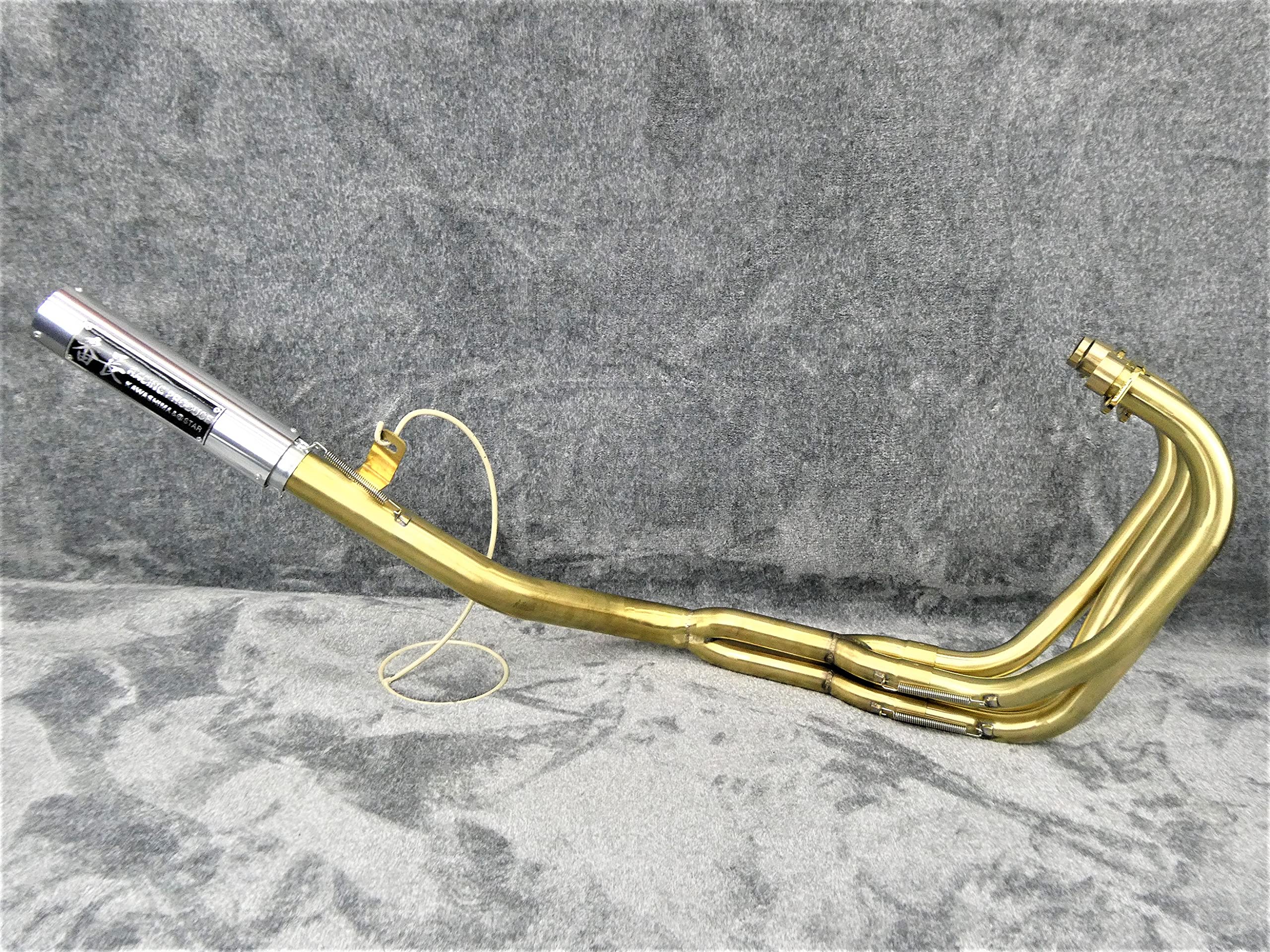 Amazon | XJR400 番長 【真鍮】 マフラー / XJR400R 4HM用 50π 4  