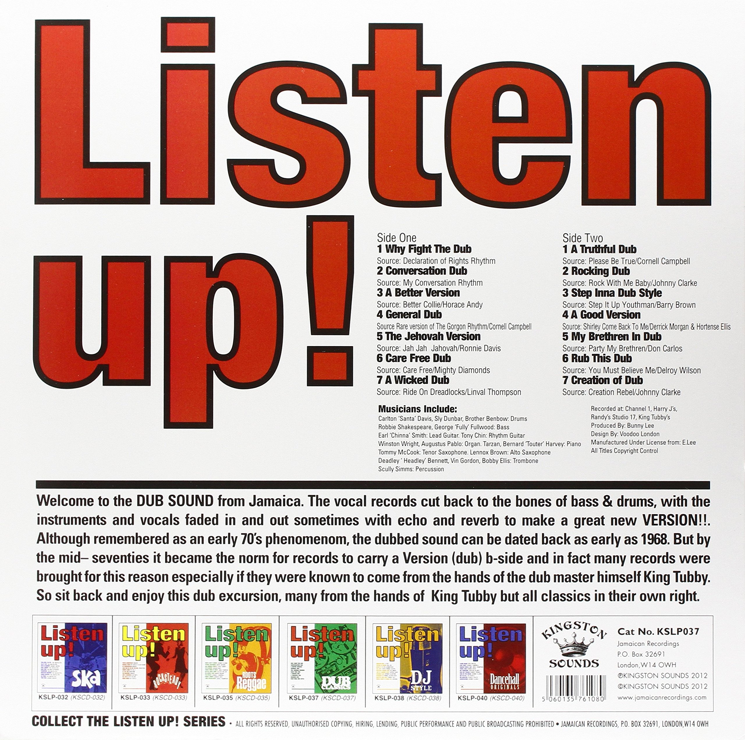 Listen Up - Dub Classics