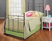 Vista 1 de Hillsdale Furniture Providence - Juego de cama con rieles, tamaño individual, bronce antiguo
