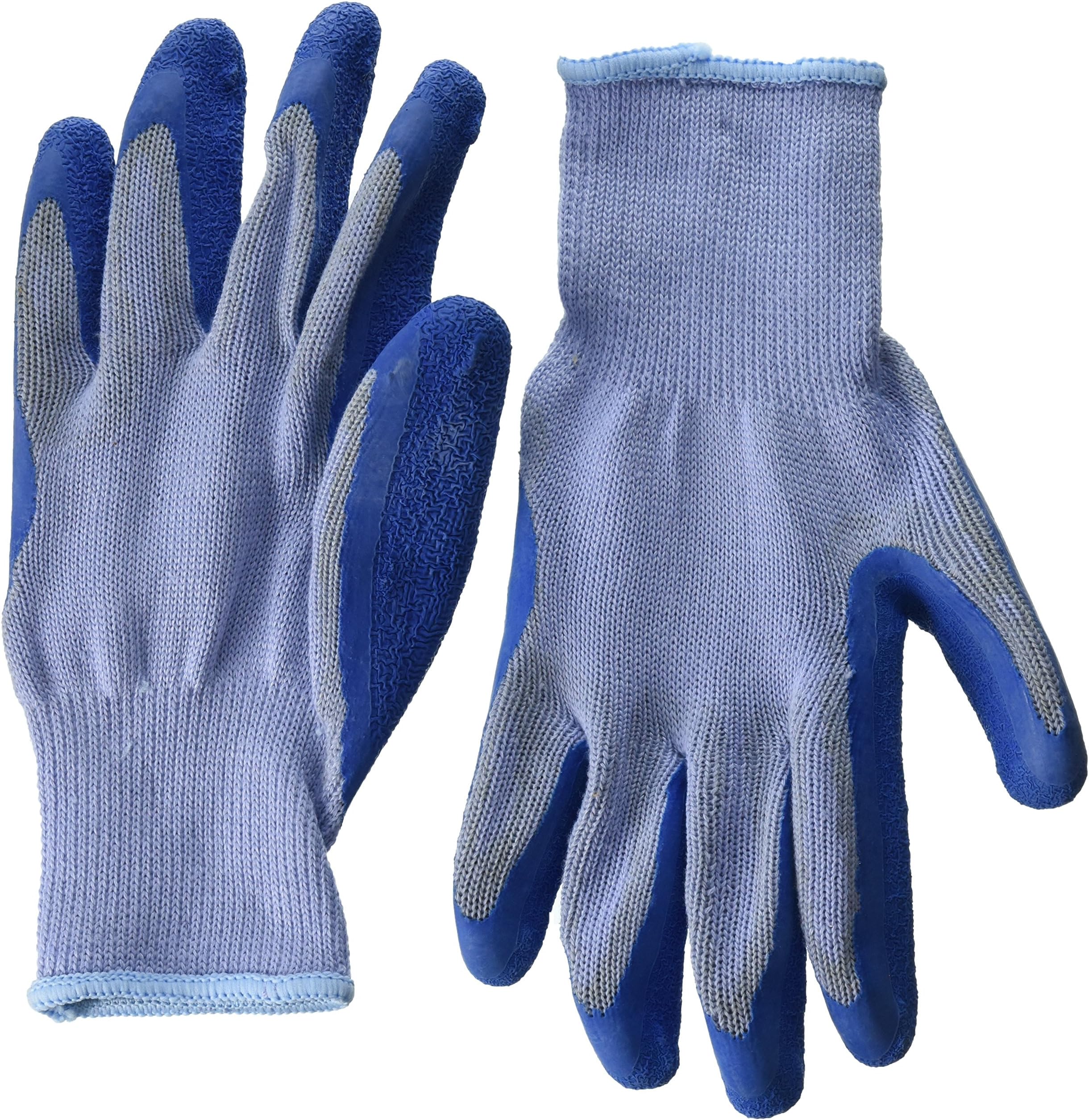 BlackCanyon OutfittersBlackCanyon Outfitters 30500/L Large Latex Coated Palm and Fingertips Gloves with Elastic Knit Wrist - Pair