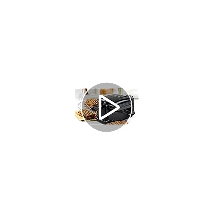 DOMO DO9224W Waffeleisen - Doppelwaffeleisen für Belgische Waffeln - Antihaftbeschichtung - 1400W – Schwarz – Bild 8