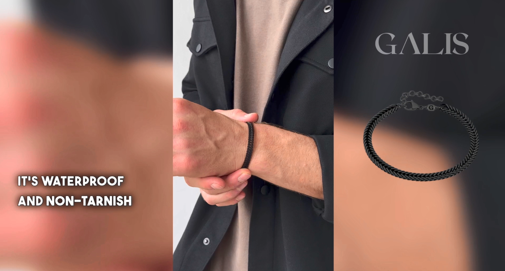 Amazon.com: Galis Chain Bracelets For Men - Premium Stainless 