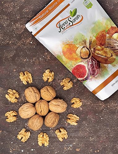 Miniatura 2 de Anna and Sarah Nueces en concha jumbo sabor fresco mantecoso fácil de agrietar California Chandler cáscaras naturales no blanqueadas 55 libras