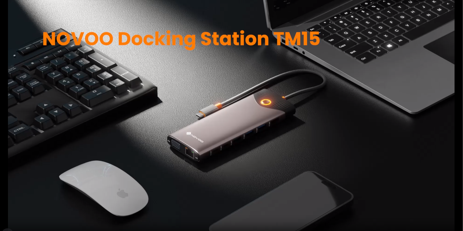 NOVOO USB C Docking Station Triple Display 11 in 1 Dual 4K@60Hz HDMI USB C Hub VGA Adapter Gigabit Ethernet 100W PD,4 USB Datenports,SD/TF Multiport Dock für MacBook M1 M2 HP Dell NOVOO USB C Docking Station Triple Display 11 in 1 Dual 4K@60Hz HDMI USB C Hub VGA Adapter Gigabit Ethernet 100W PD,4 USB Datenports,SD/TF Multiport Dock für MacBook M1 M2 HP Dell