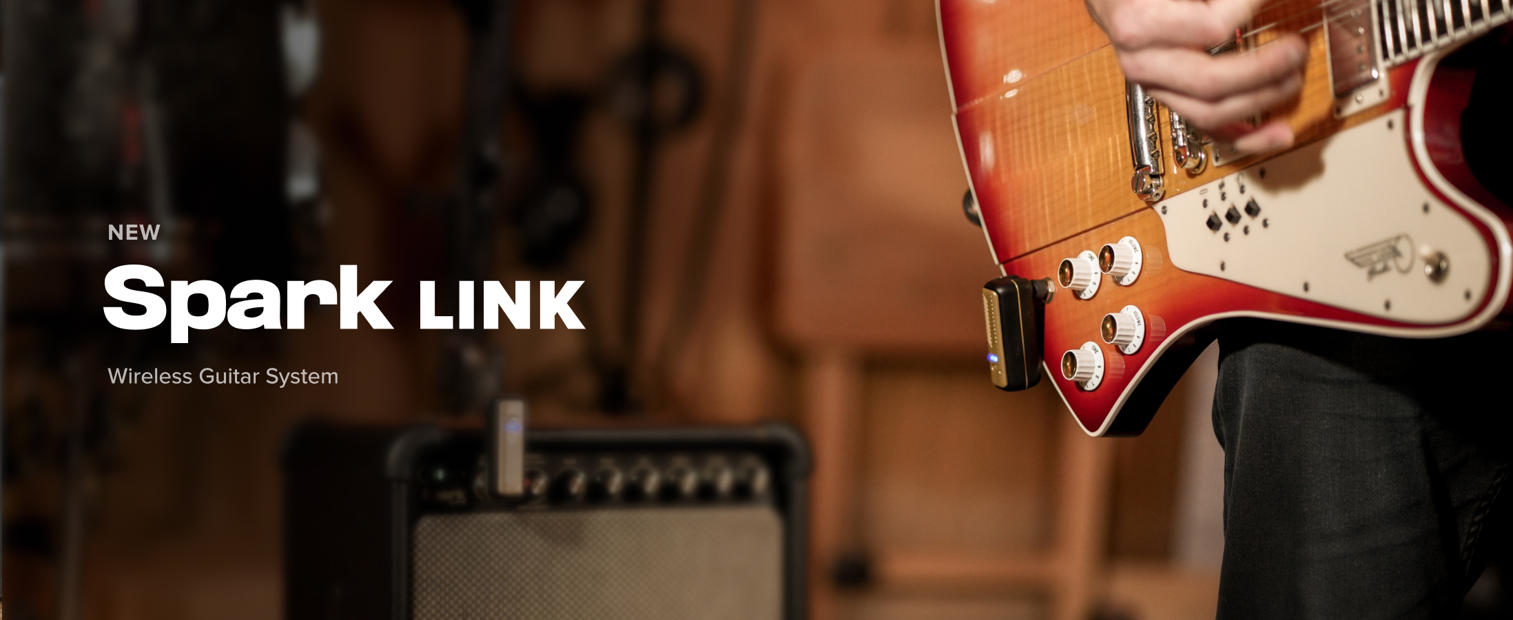 Amazon.com: Positive Grid Spark Link Wireless Guitar System for