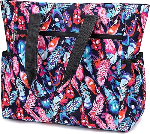 Bolsa de mano de nylon grande ligera para gimnasio senderismo picnic viajes playa impermeable bolsas de mano