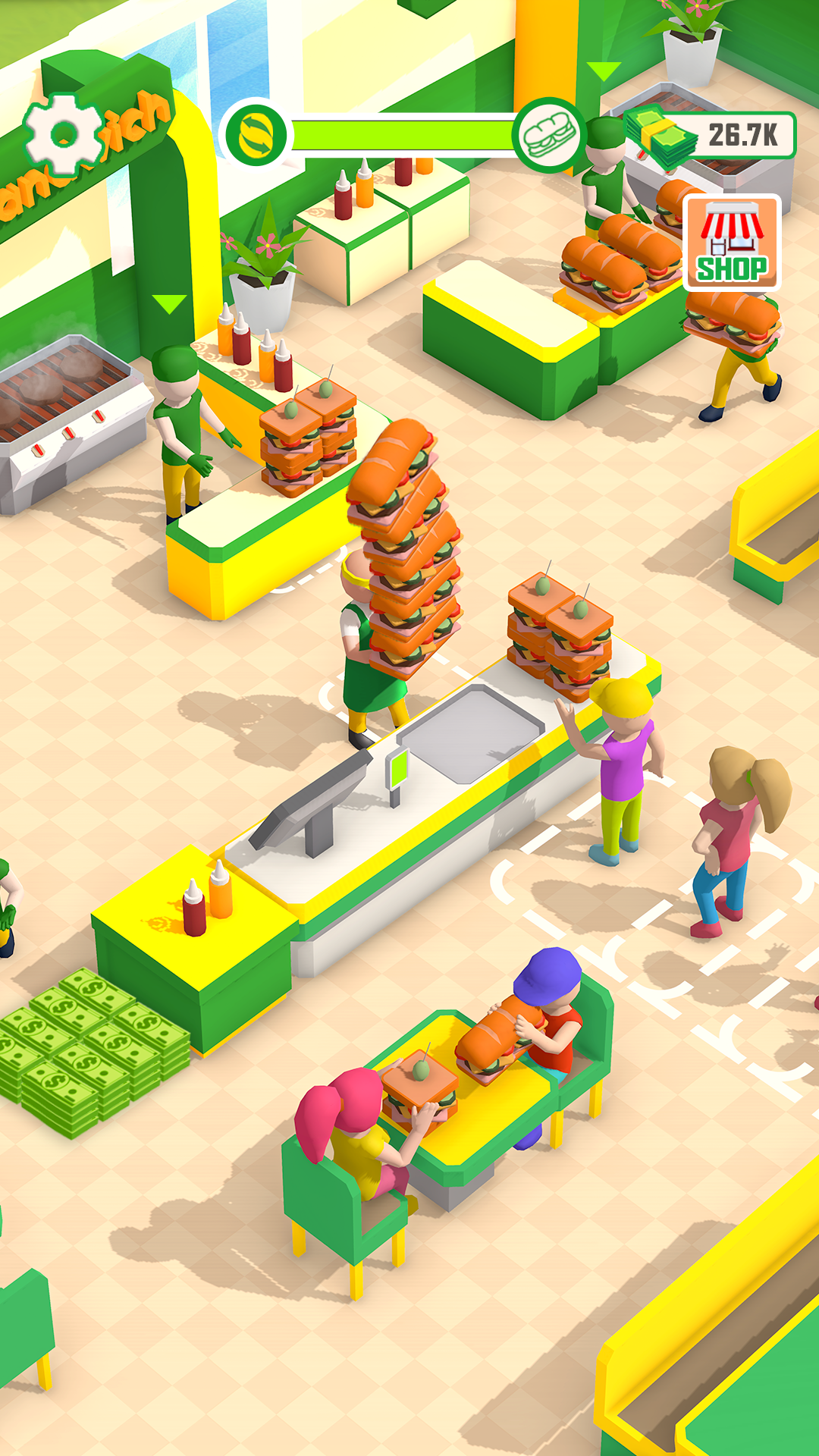Fast Food Fever Tycoon - Dream Restaurant Idle Game-Amazonアプリストアのアプリ