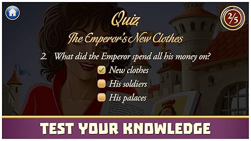 The Emperor's New Clothes : Fairy Tales by Hans Christian Andersen FireTV