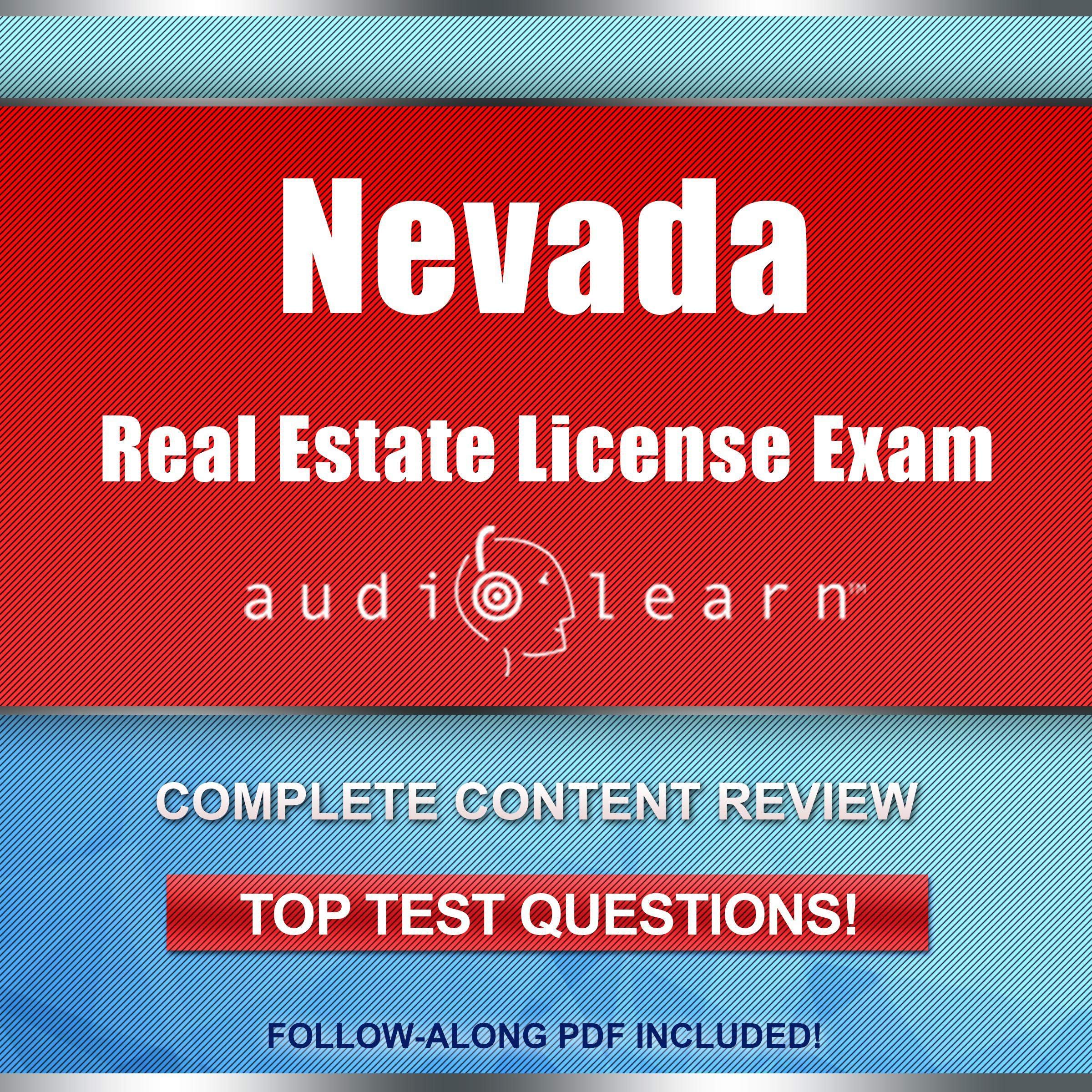 Cover art for Nevada Real Estate License Exam AudioLearn