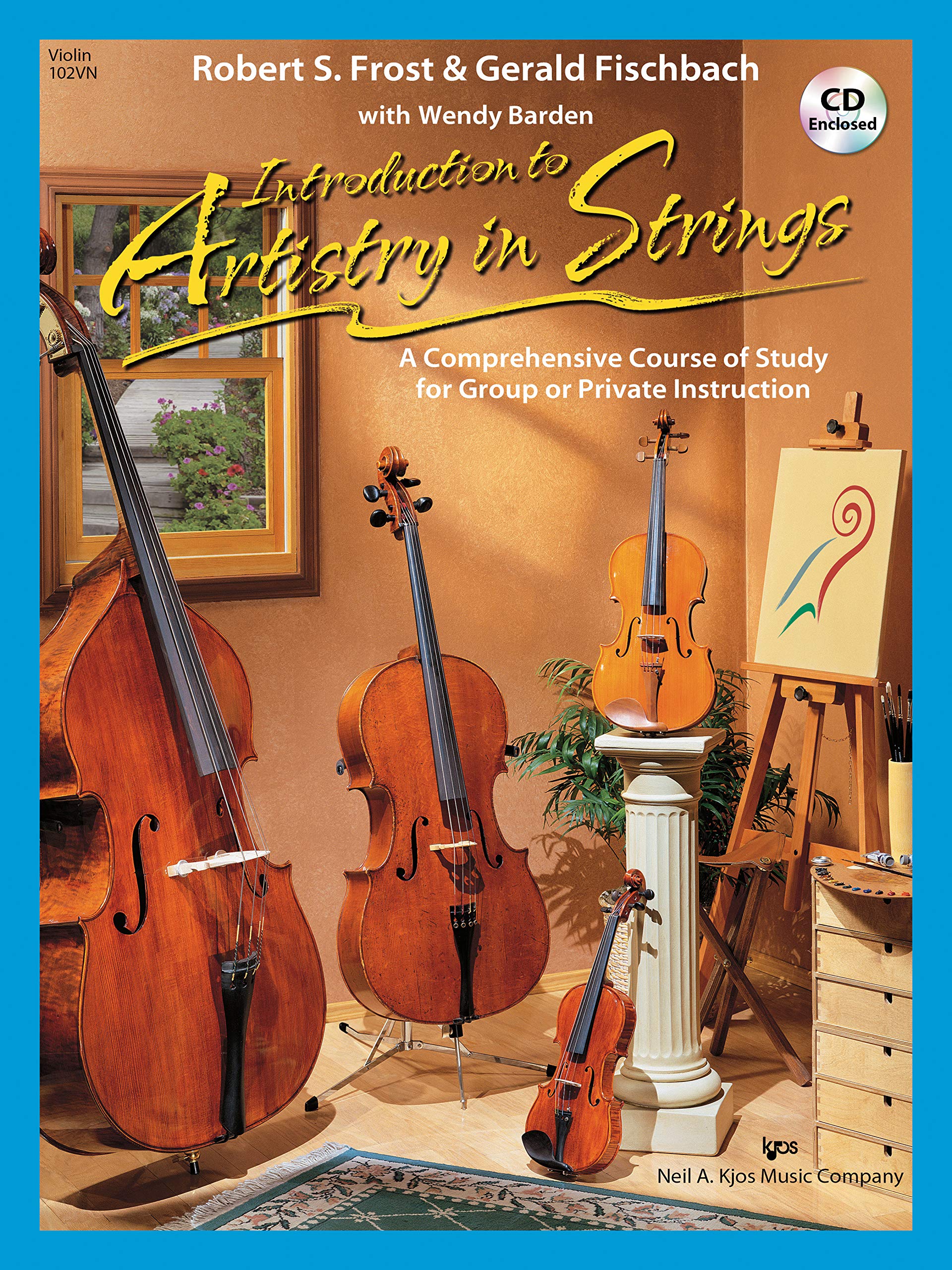 102VN - Introduction to Artistry in Strings - Violin - Book / CD