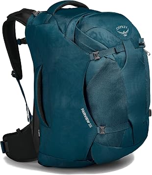 Osprey Fairview 55L Women's Travel Backpack, Night Jungle Blue