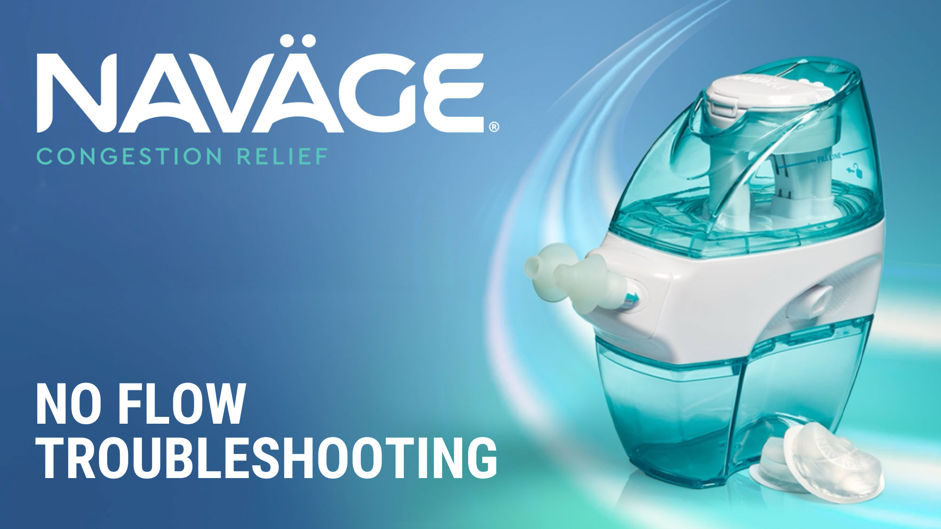 Watch Navage Troubleshooting: No Solution/Flow on Amazon Live