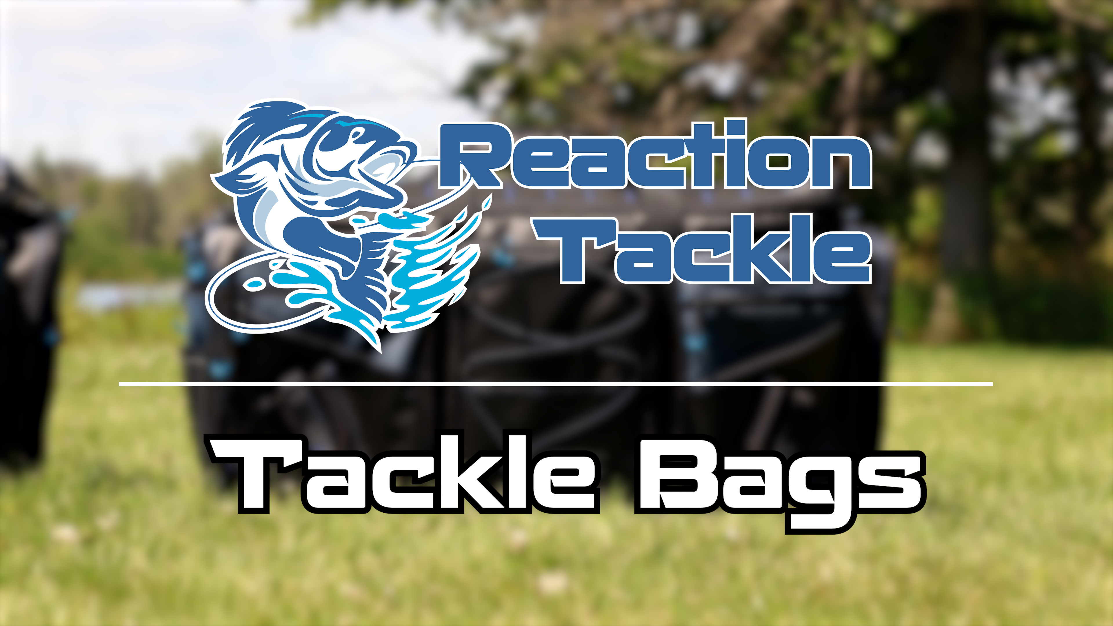 Reaction Tackle Saltwater Fishing Tackle Bags, Water Resistant 1000D PVC Tackle Box Bag with Removable Dividers, Fits 3600 and 3700 Trays, Large