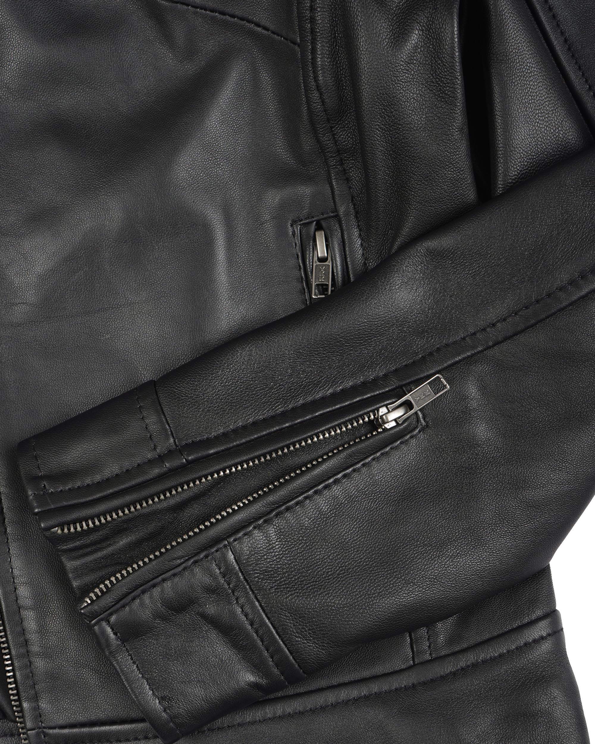 fjackets Veste en cuir pour femme en cuir d'agneau véritable pour femmes vestes en cuir élégantes