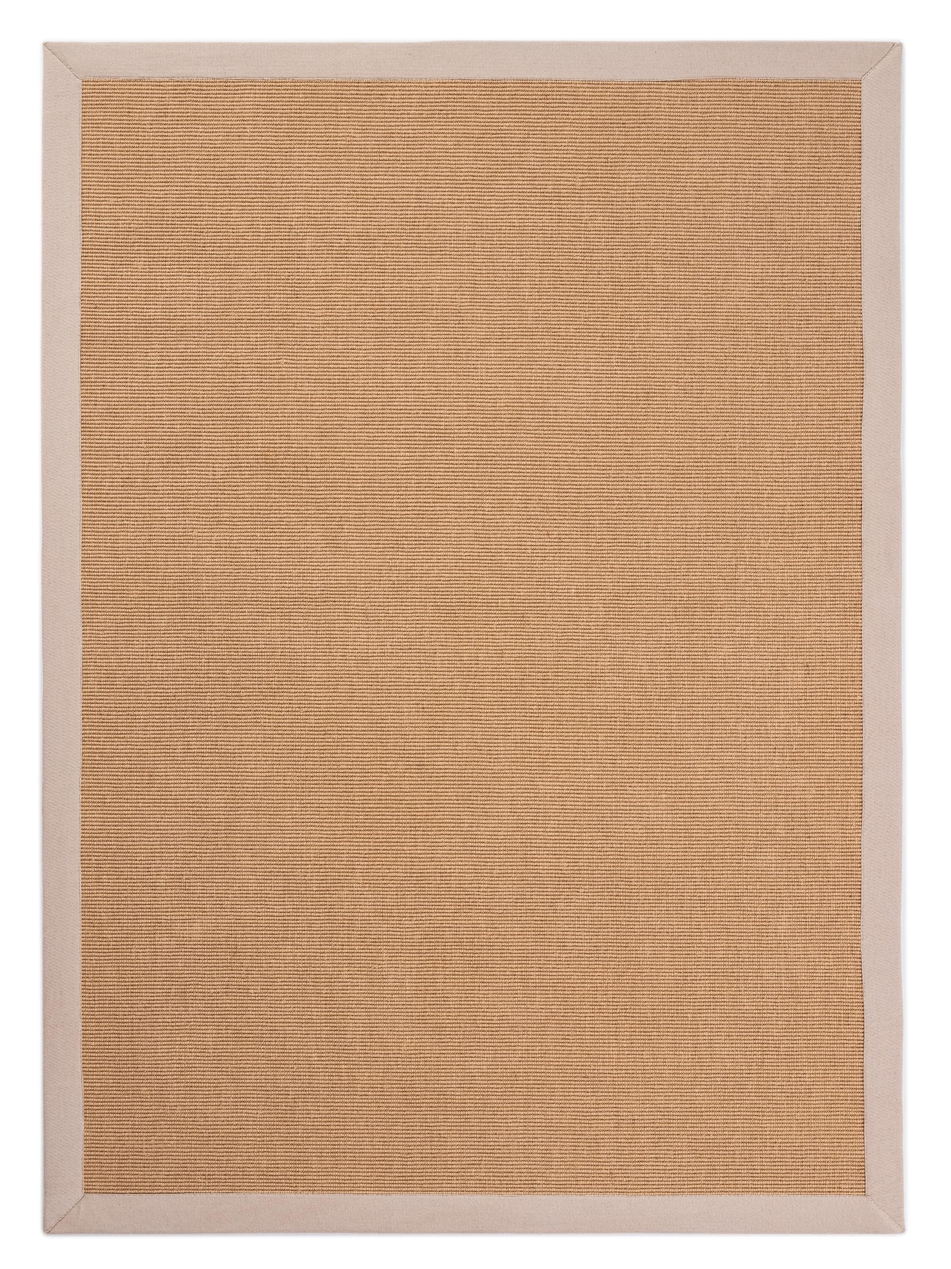 carpetfine Alfombra Natural de Sisal Beige 160x230 cm | Alfombra Moderna para salón y Dormitorio