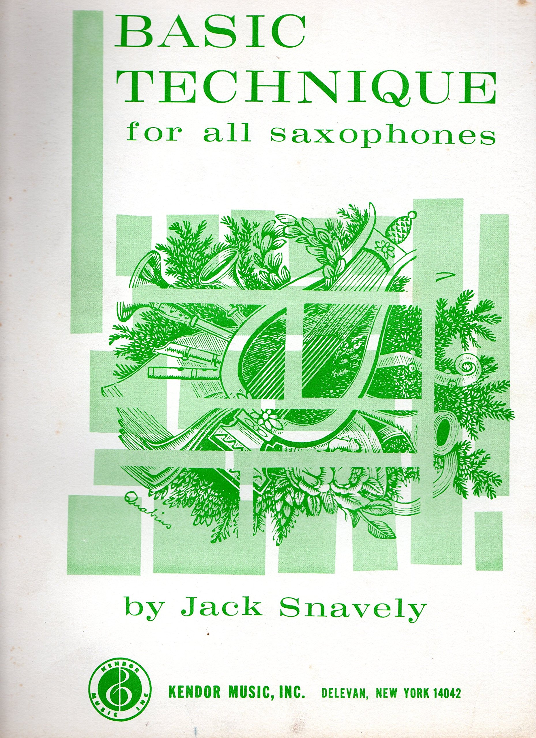 Basic Technique for All Saxophones