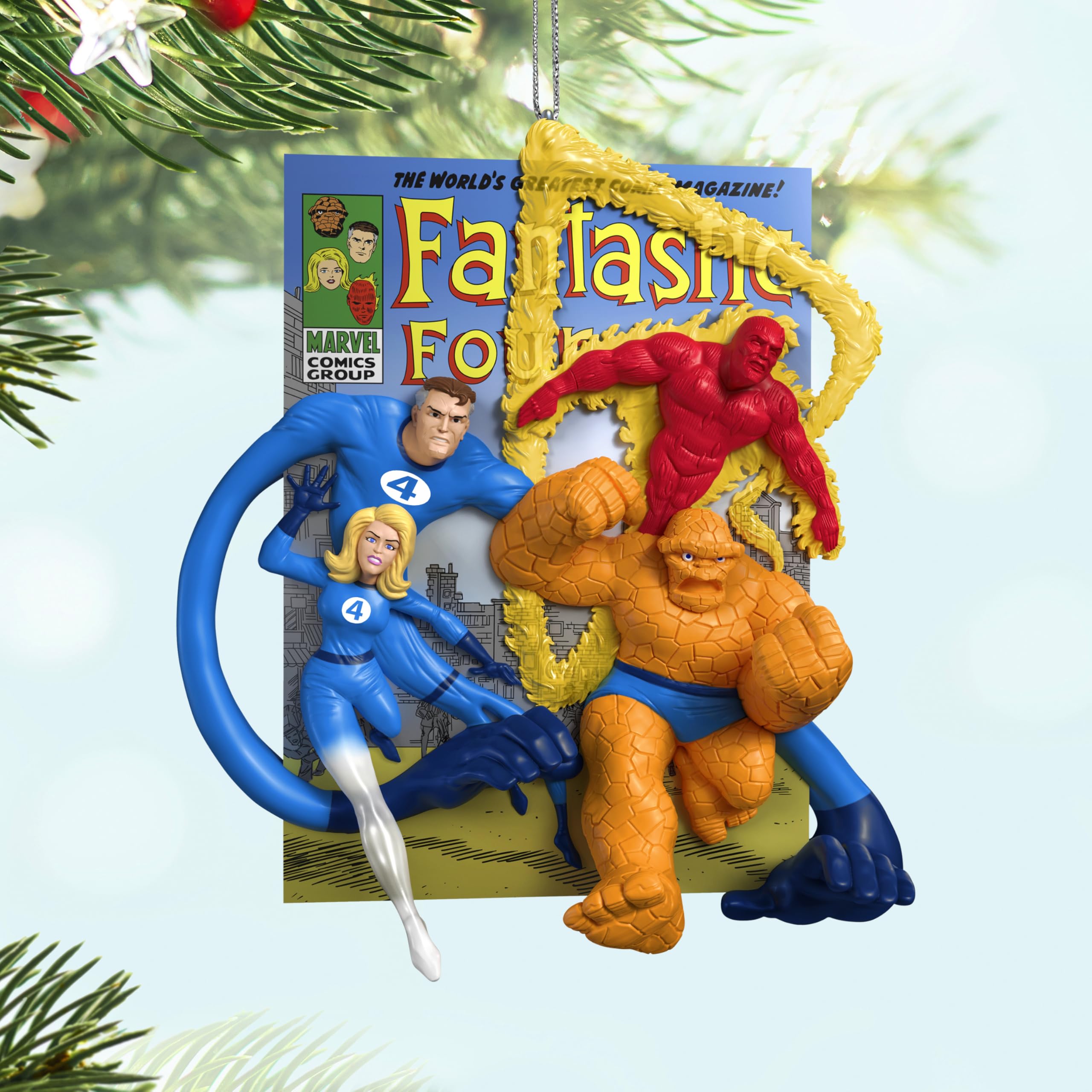 Ornement De Noël Hallmark Keepsake Marvel - 85e Anniversaire - Édition 2024