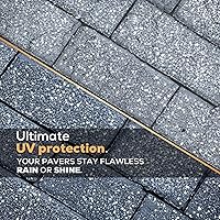 Vista 6 de 1 Gal. DOMINATOR LG+ Clear Acrylic Sealer Low Gloss Paver Sealer Wet Look, Color Enhancing Professional Grade Concrete Pavers and Decorative