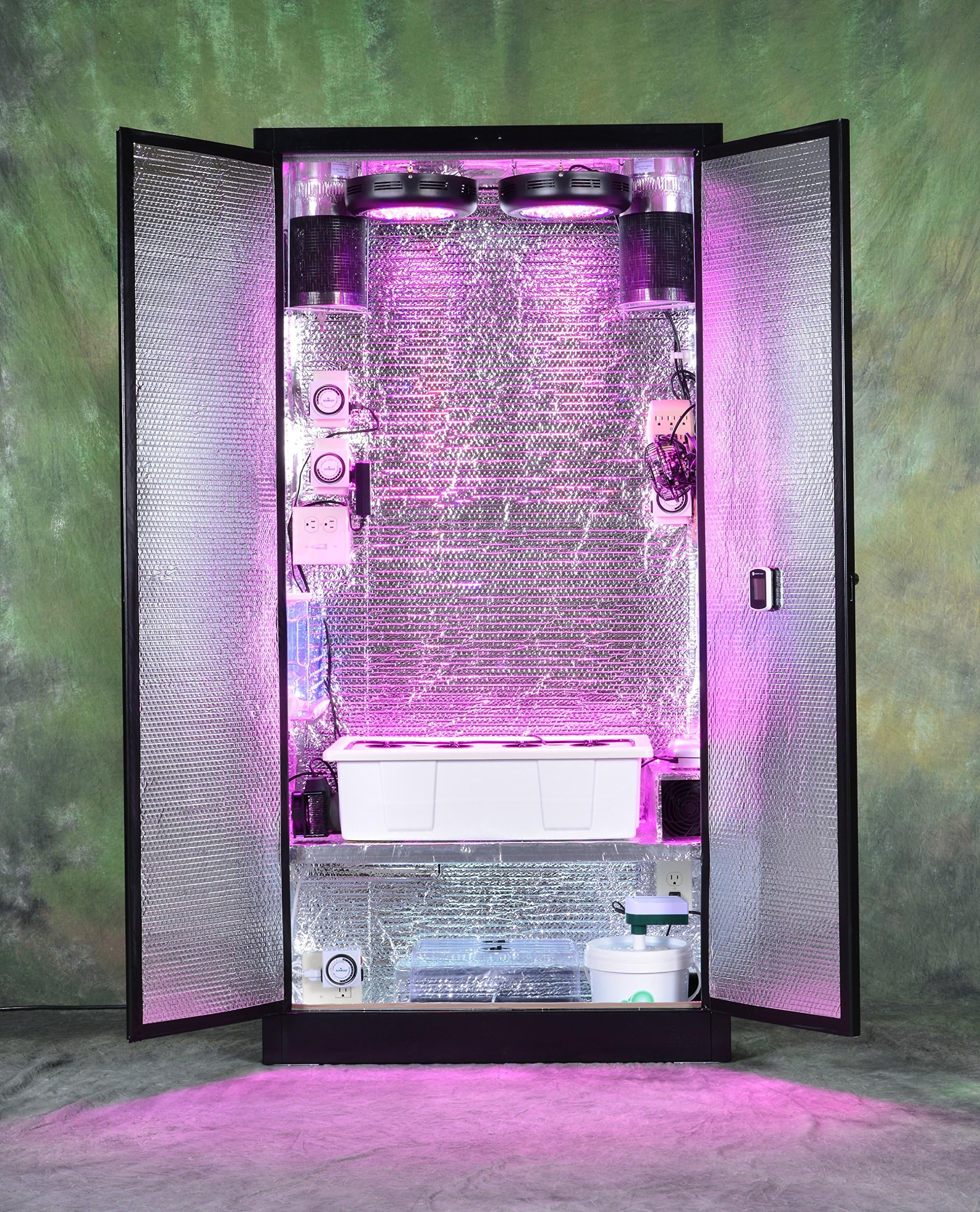 The Stanley: Turn-key Stealth Hydroponic Grow Box with Cloning Chamber