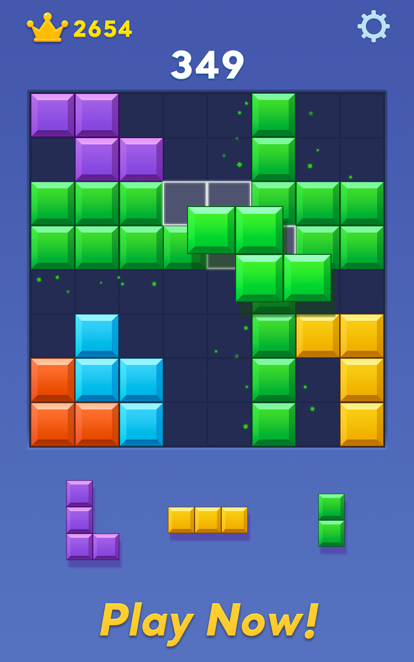 Block Blast Simple and easy to play, suitable for all ages, excellent choice to kill time