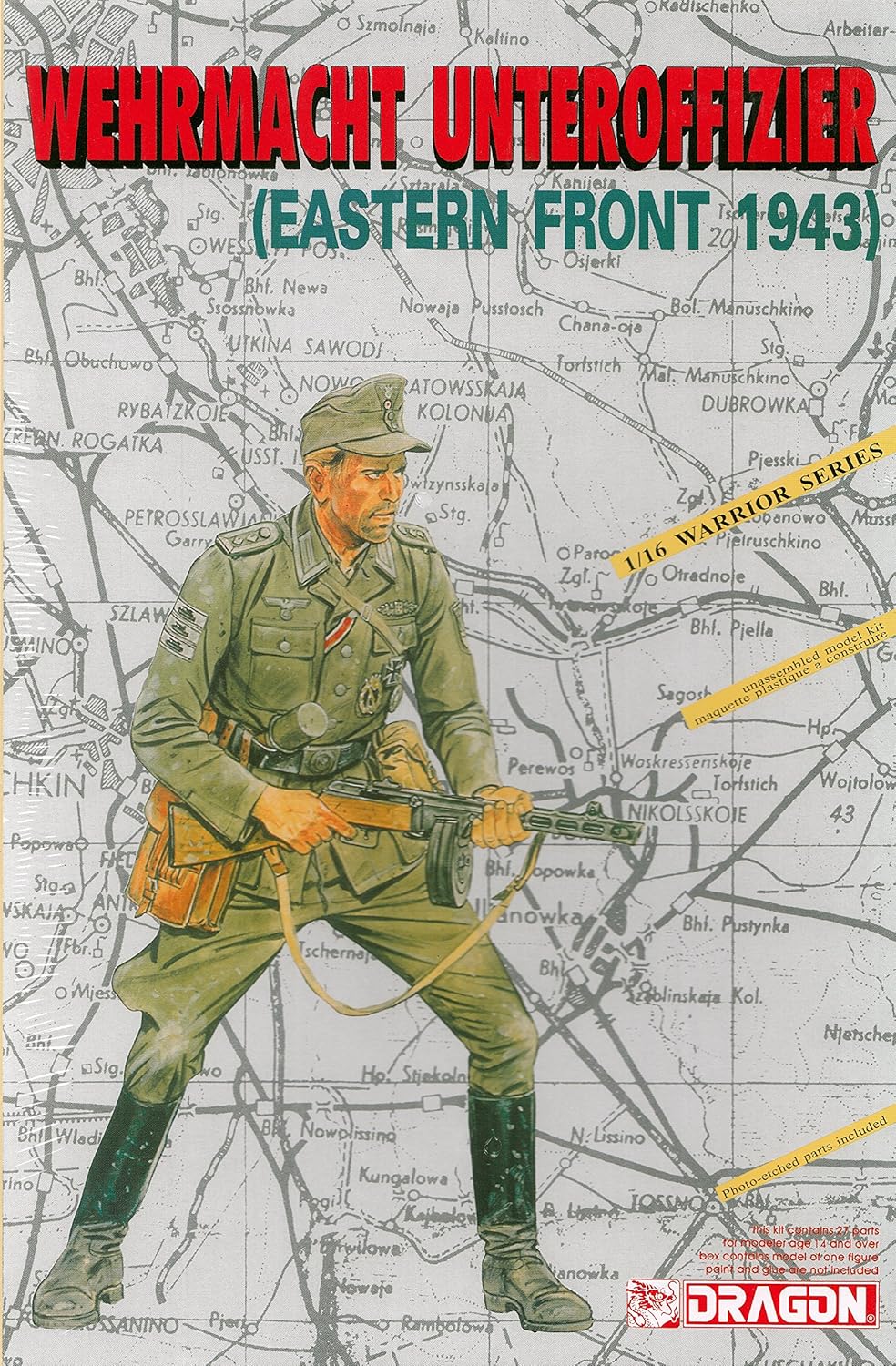 DML1601 1:16 Dragon Wehrmacht Unteroffizier (Eastern Front 1943) [MODEL BUILDING KIT]
