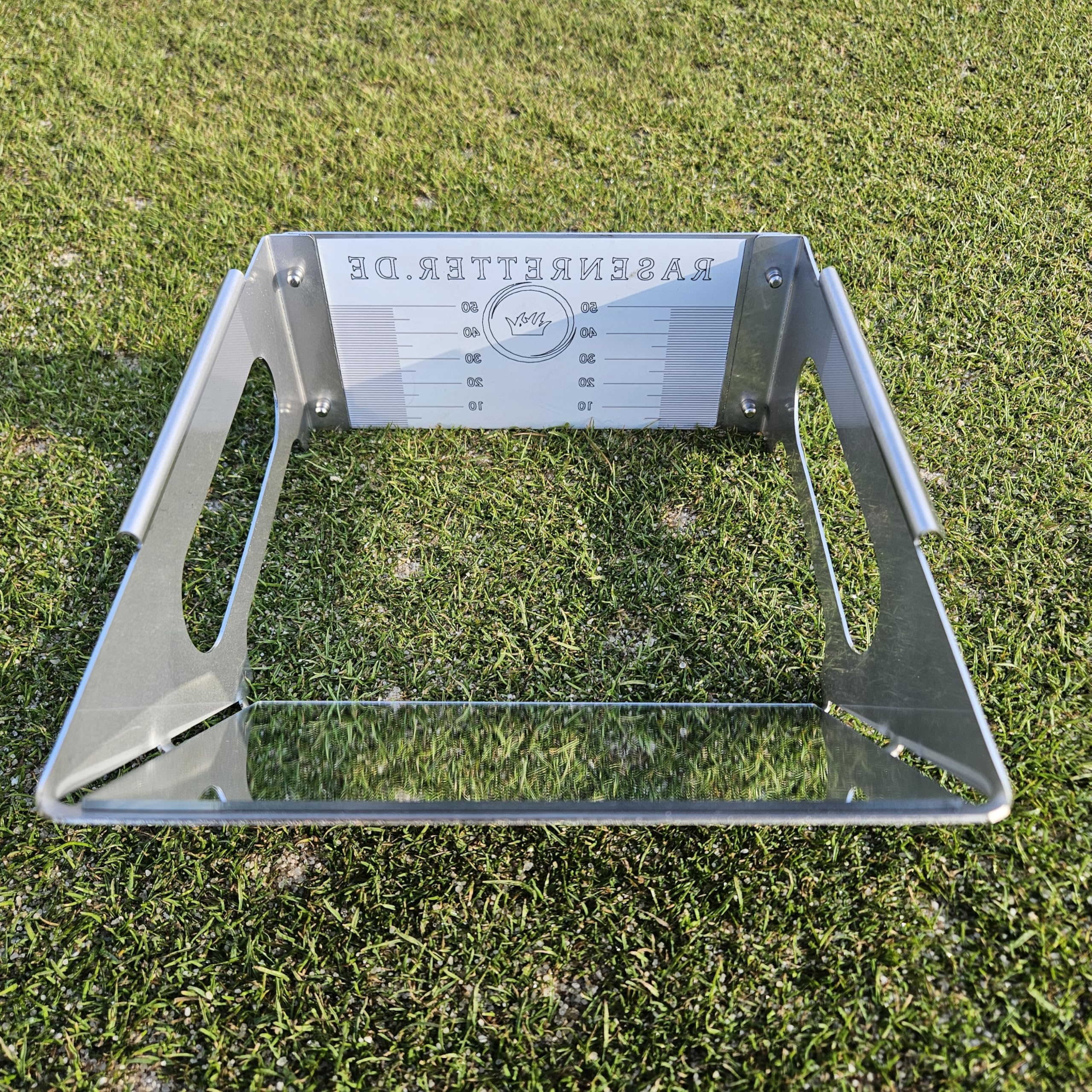 de HOC Schnitthöhenmesser für Rasen/Rasenmäher