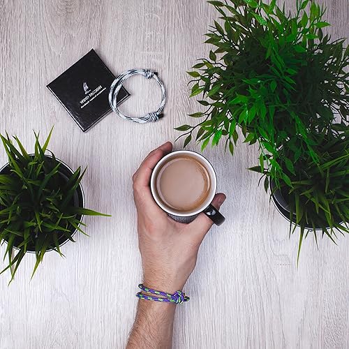 Miniatura 10 de Wind Passion Pulsera para hombre con cuerda mono con estilo náutico trenzado