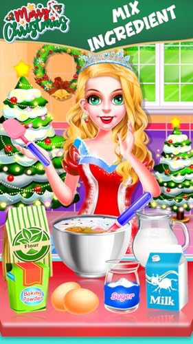 Christmas Cakes Desserts Bakery - Chef Cooking Girls Games