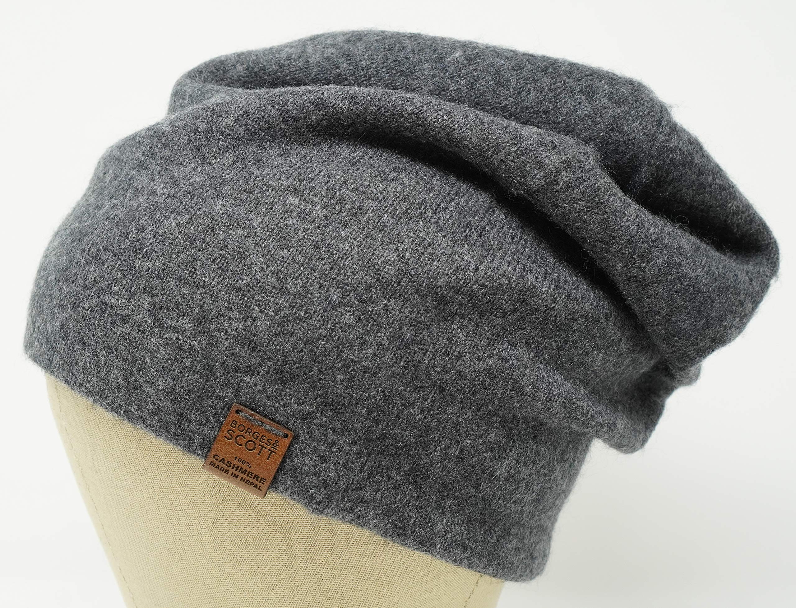 Borges & Scott Berretto Aspen Doppio Strato - 100% Cashmere - Made in Nepal