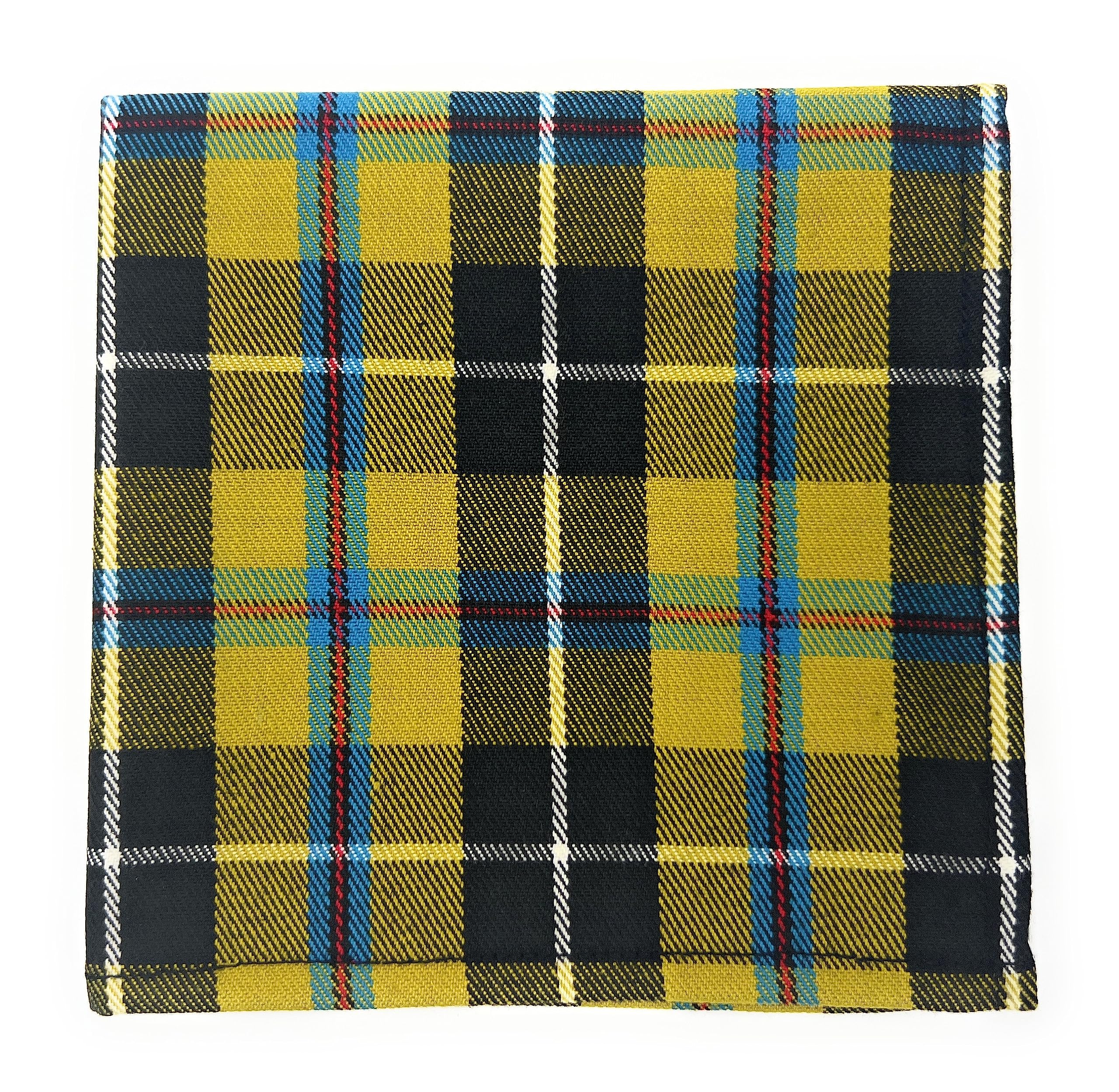 Tartan Tweeds Men's Cornish National Tartan Pocket Square Handkerchief 26Cm X 26Cm (Cornish National)
