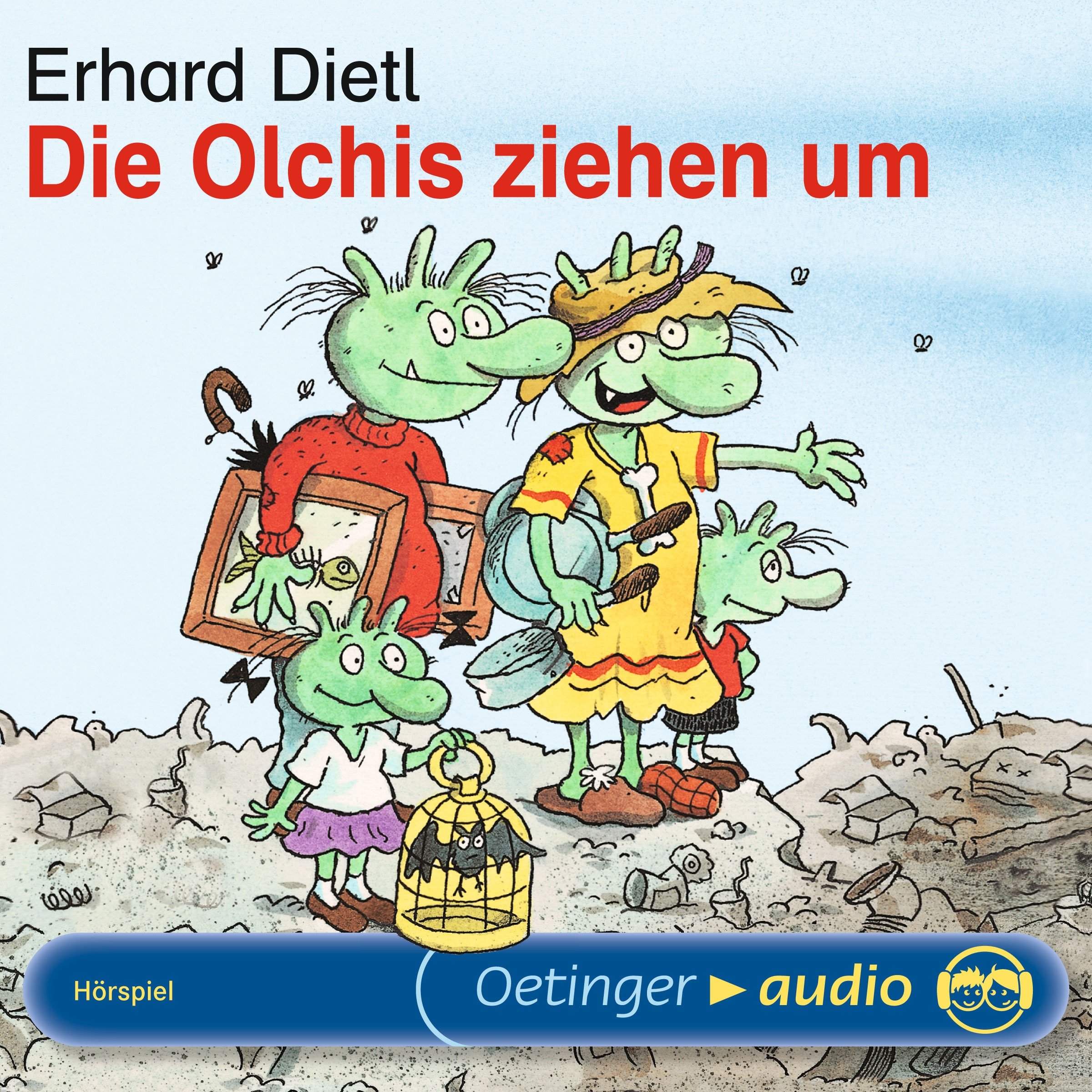 Cover art for Die Olchis ziehen um