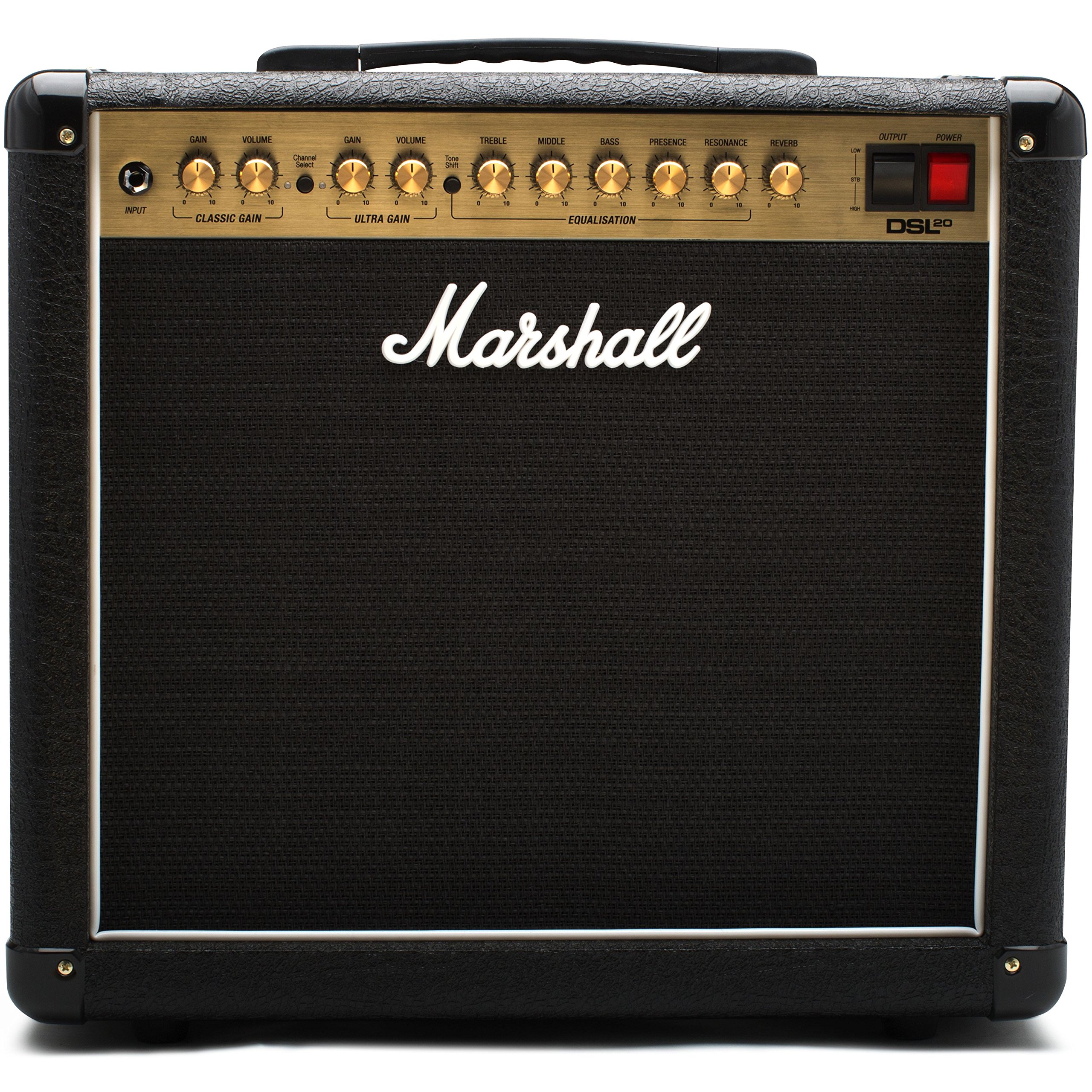 Marshall DSL20CR 2-Channel Valve Combo 20W (Black) - Wzmacniacz lampowy combo do gitary elektrycznej