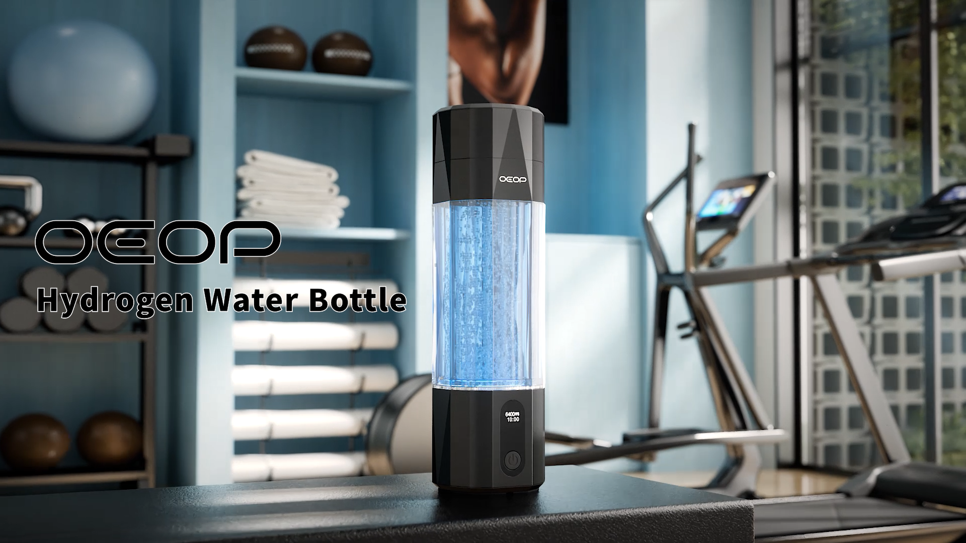 Amazon.com: OEOP Upgrade Hydrogen Water Bottle - 6400PPB Hydrogen