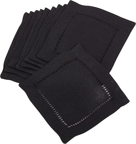 Vista 15 de SARO LIFESTYLE Mantel de borde cosido con dobladillo, marfil, 60"x60